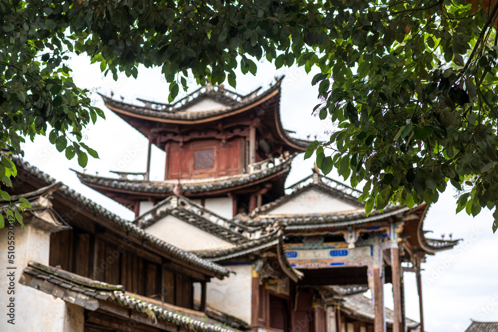 Fototapeta premium old village in Dali Yunnan China