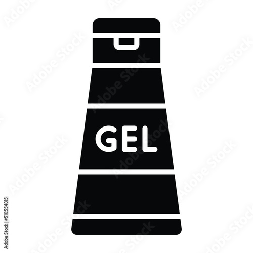 Hair Gel Icon Style
