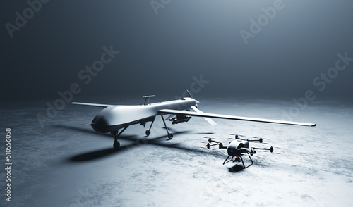 Military combat drone UAV