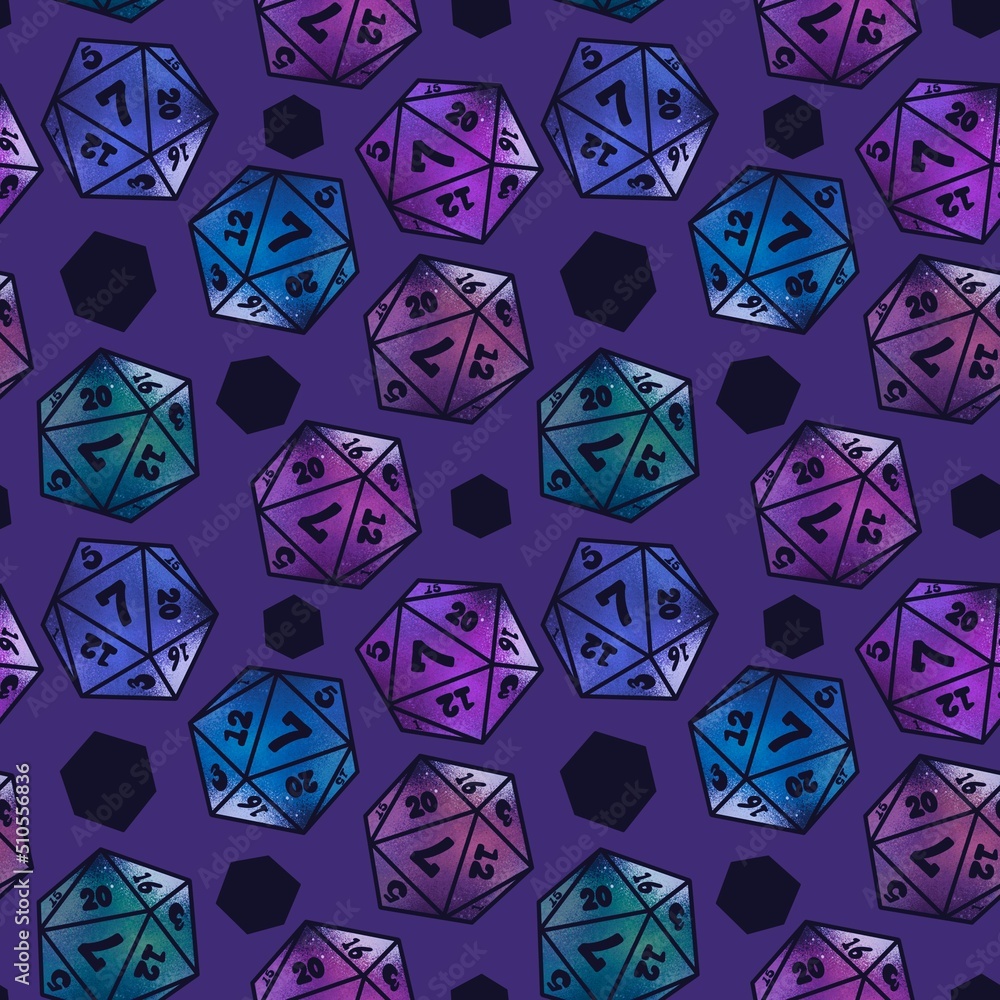 Kids seamless dice pattern for games and cards and fabrics and wrapping paper and packaging and notebooks Kids seamless dice pattern for games and cards and fabrics and wrapping paper and packaging and notebooks