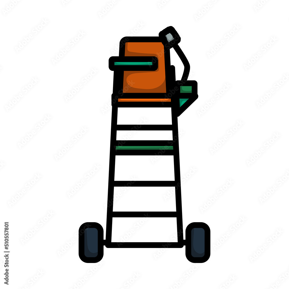 Tennis Referee Chair Tower Icon Tennis Referee Chair Tower Icon