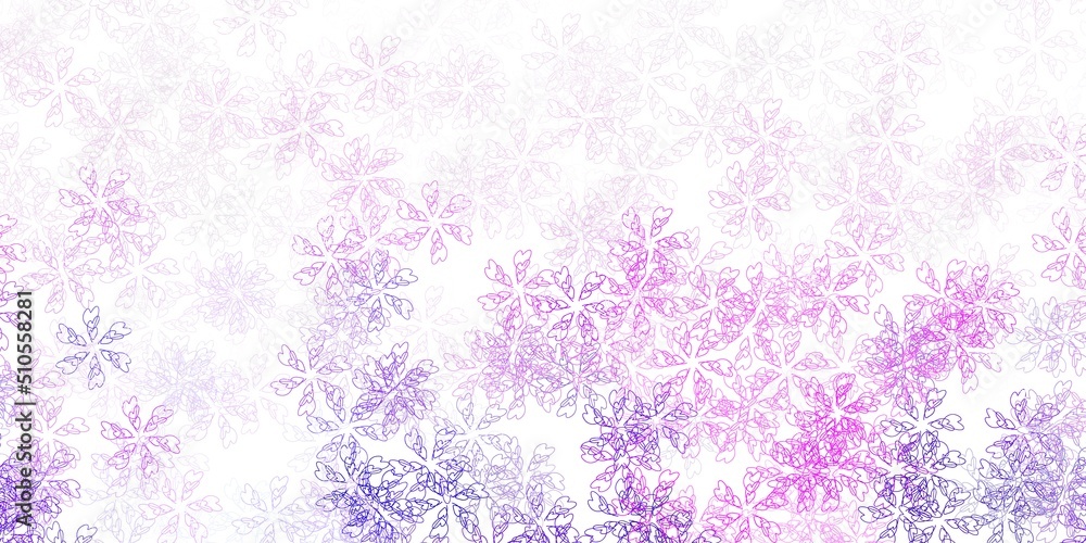 Light pink vector abstract background with leaves. Light pink vector abstract background with leaves.