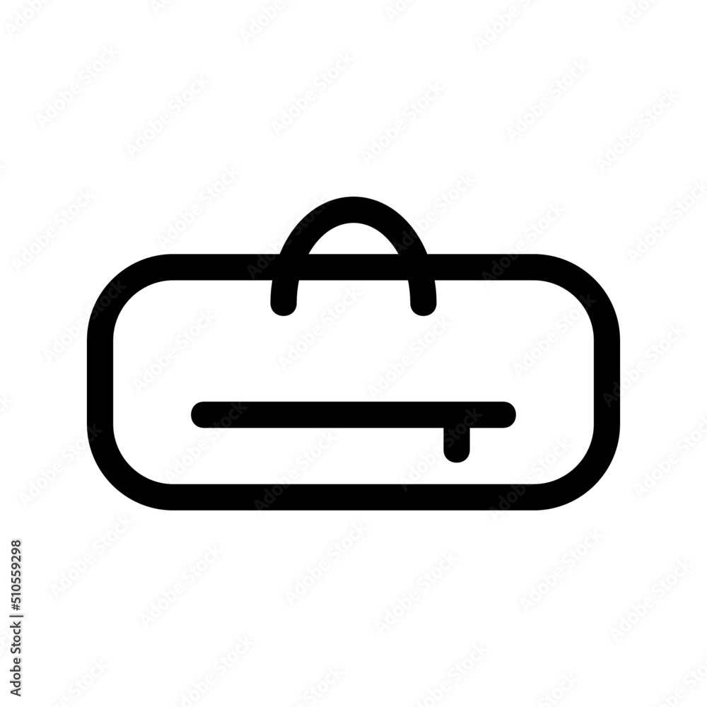bag icon or logo isolated sign symbol vector illustration - high quality black style vector icons
