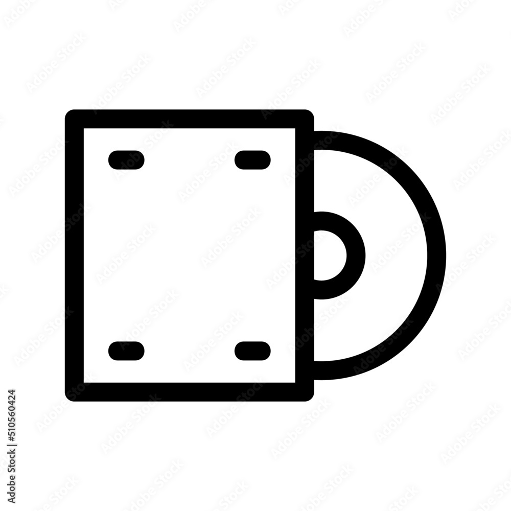 compact disc icon or logo isolated sign symbol vector illustration - high quality black style vector icons
