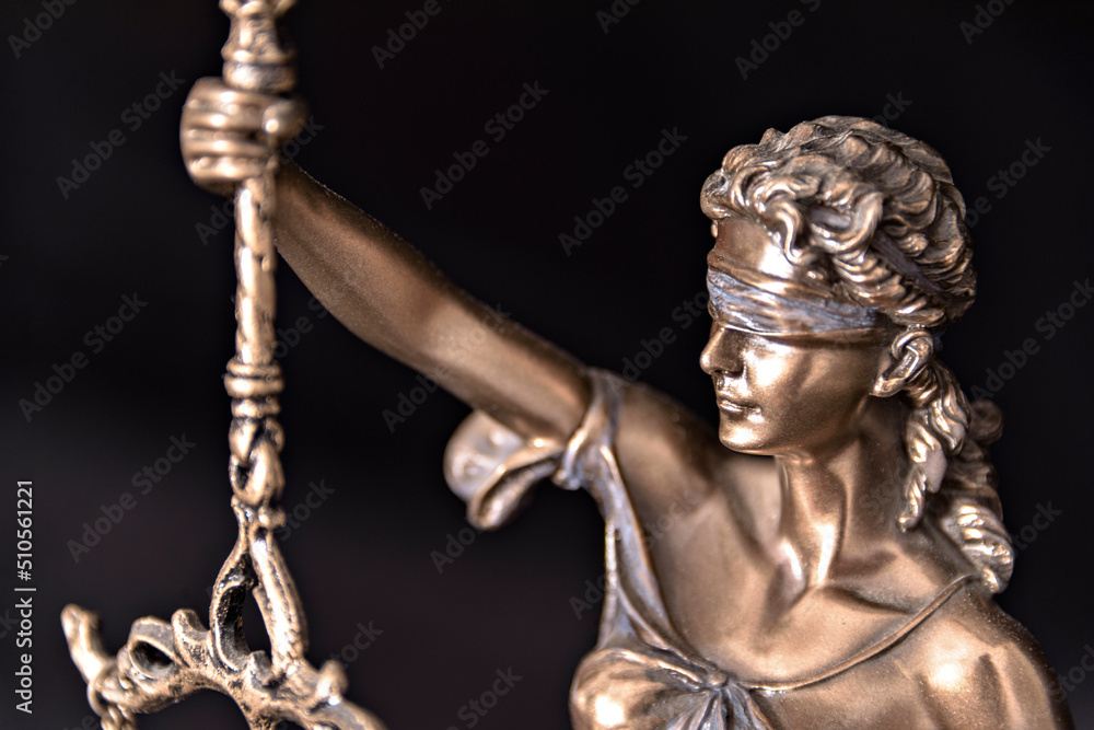 The Statue of Justice symbol, legal law concept image. The Statue of Justice symbol, legal law concept image.