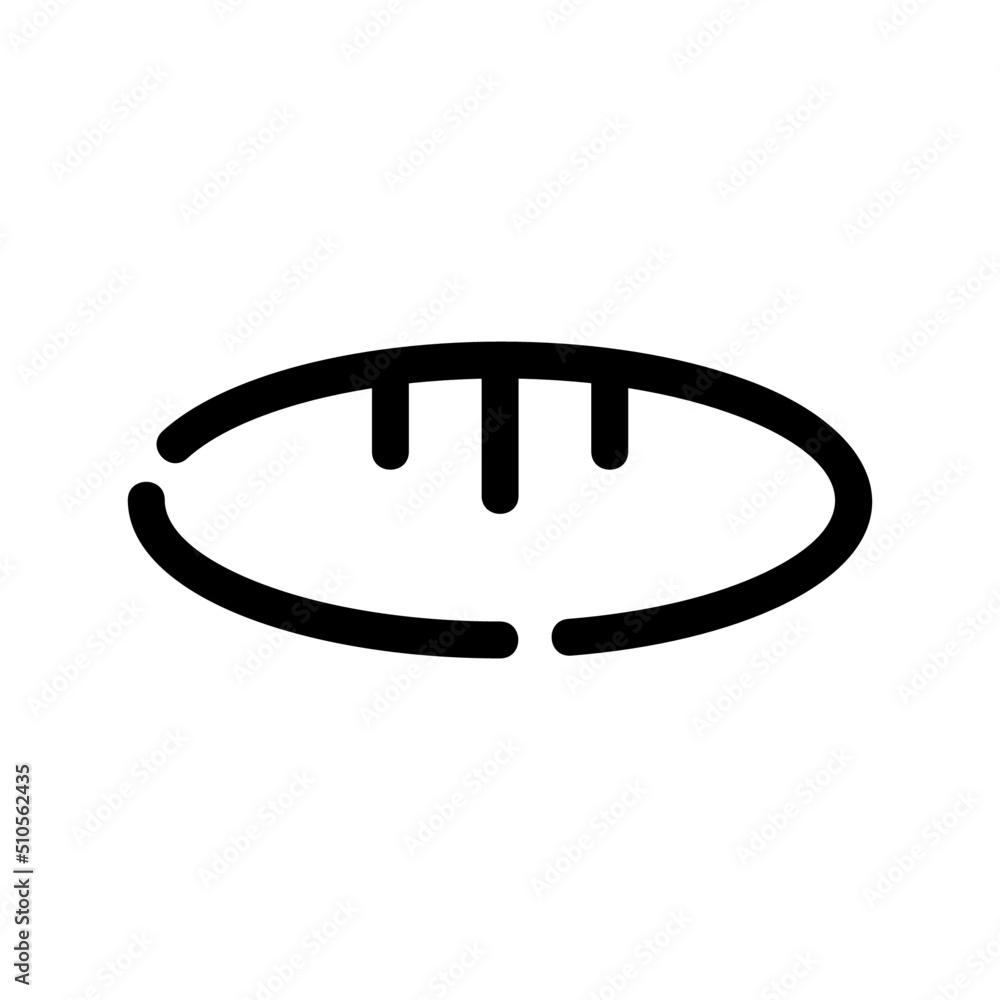 loaf icon or logo isolated sign symbol vector illustration - high quality black style vector icons
