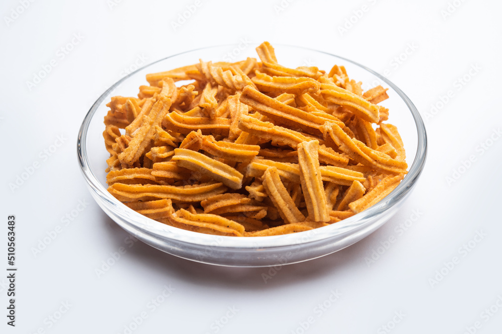 Salted Soya Sticks Indian namkeen food Salted Soya Sticks Indian namkeen food