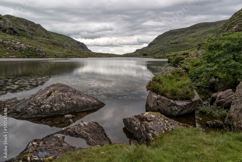 Heavy clouds over Auger Lake