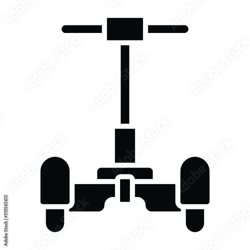 Police Segway Icon Style