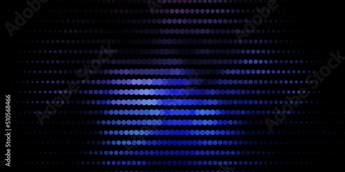 Dark BLUE vector layout with circles.