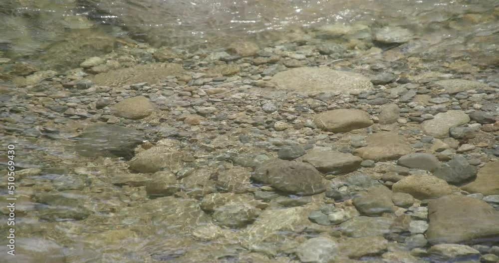 clear mountain stream with rocks clear mountain stream with rocks