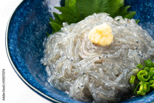 Raw whitebait