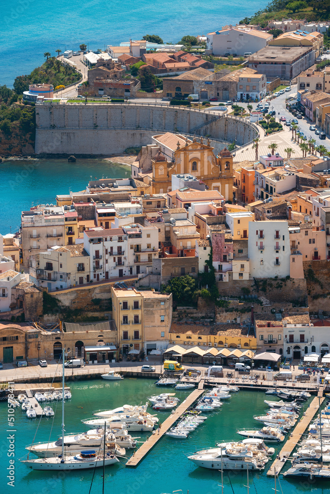 Castellammare Del Golfo - a charming little town in Trapani Province of Sicily, Italy
