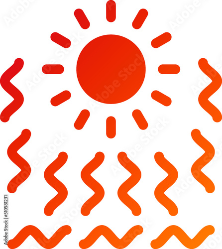 Heat Wave Icon Style