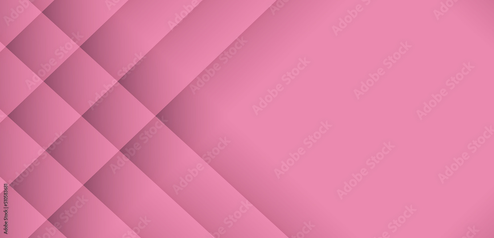 Obraz premium Abstract Texture Polygon Diamond Pattern Copy Space Pink Use for background website luxury