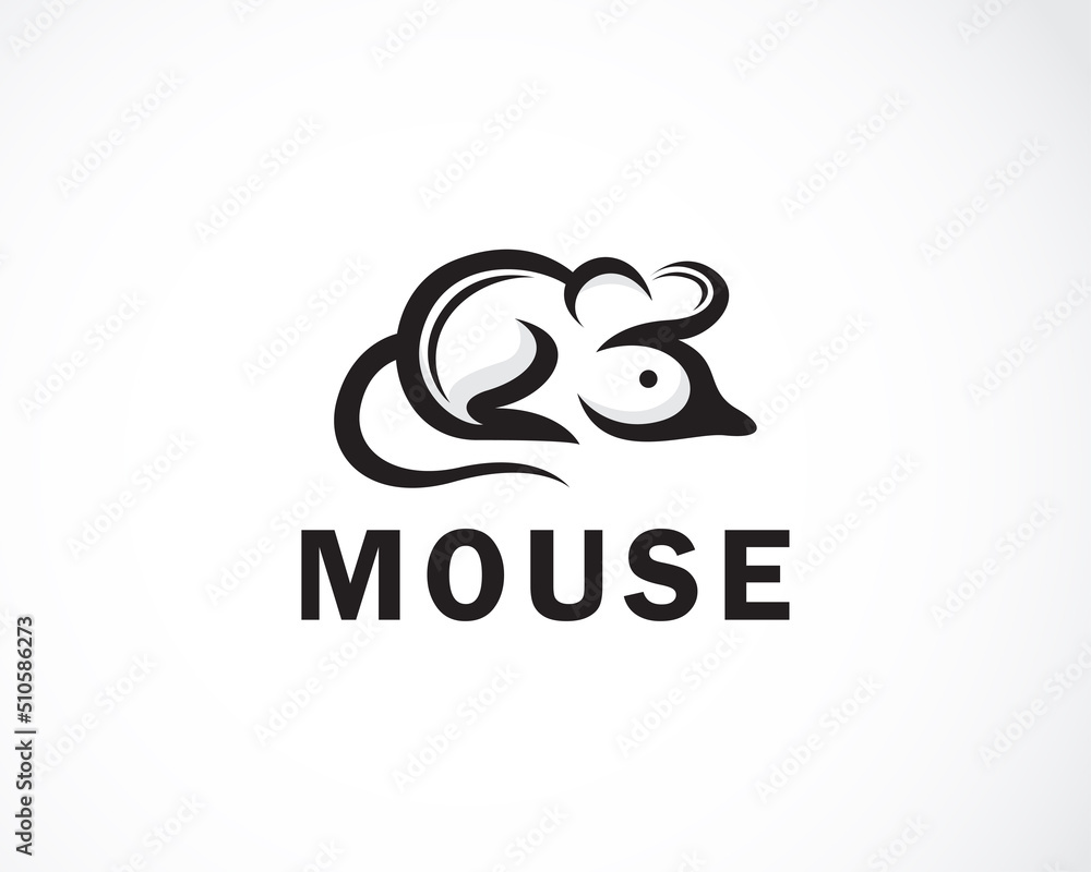 mouse logo creative animal design vector head wild emblem business mouse logo creative animal design vector head wild emblem business
