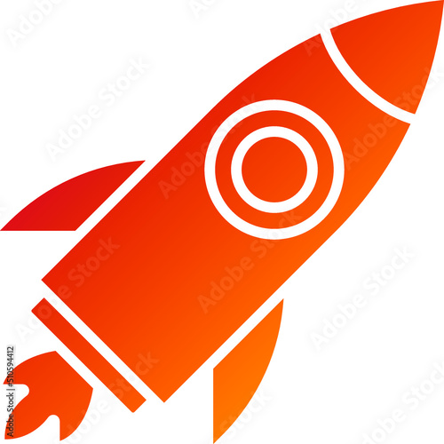 Space Booster Icon Style