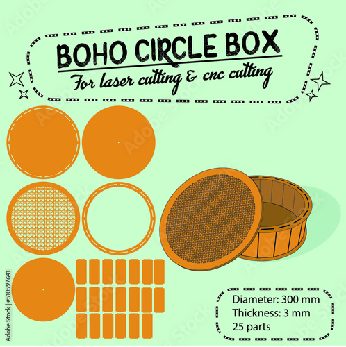 boho-circle box