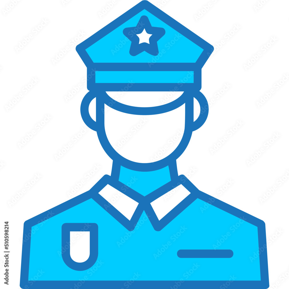 Police Man Icon Police Man Icon