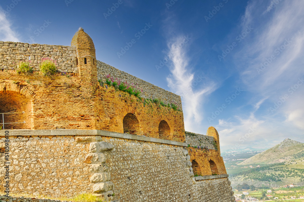 Palamidi castle in Nafplio Palamidi castle in Nafplio