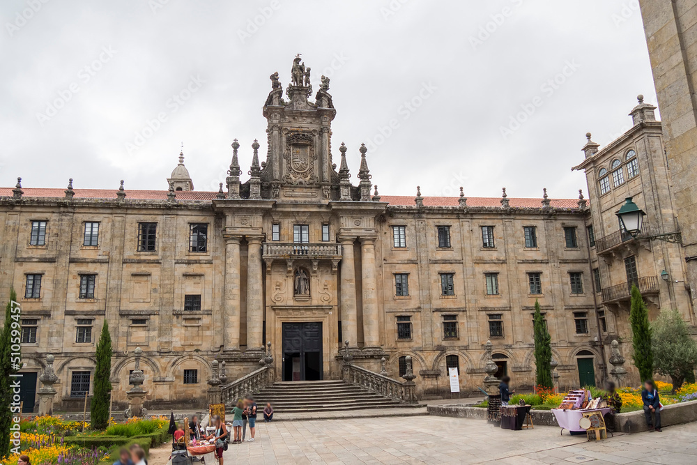 Diocesan Major Seminary in Santiago de Compostela at Inmacula Square, Spain