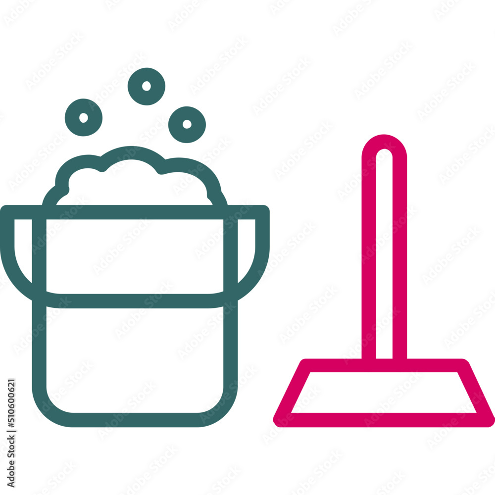 Obraz premium Cleaning Icon