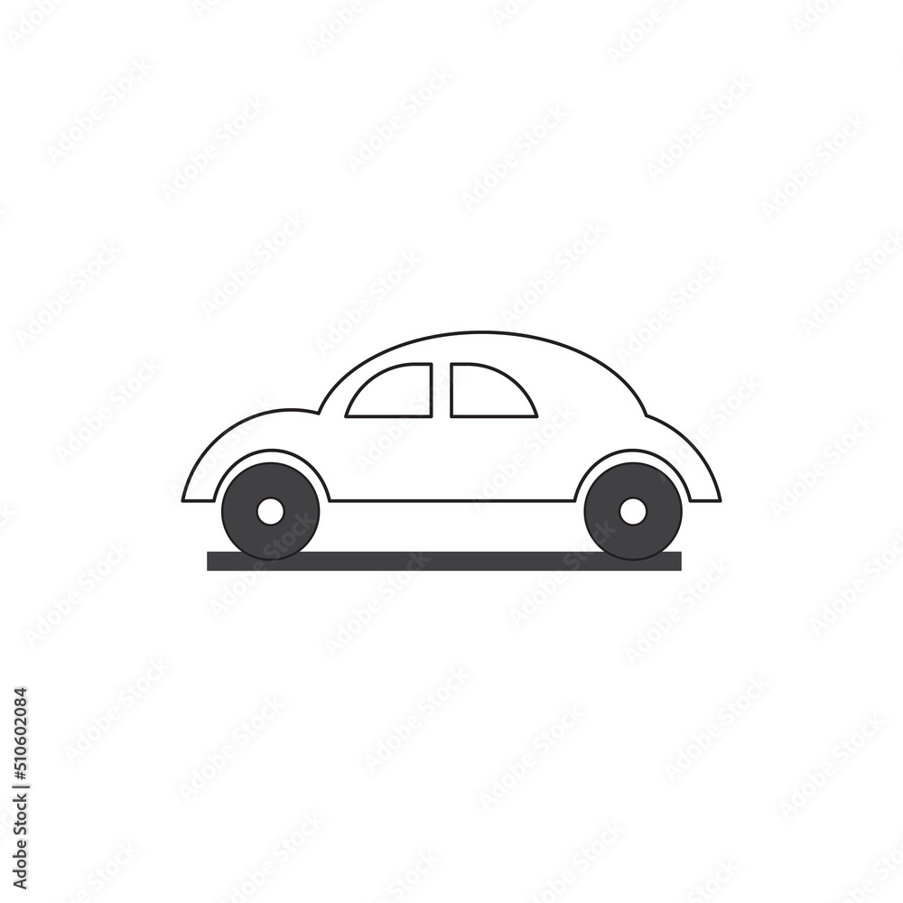 Car concept illustration Free Vector