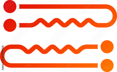 Hair Pin Icon Style