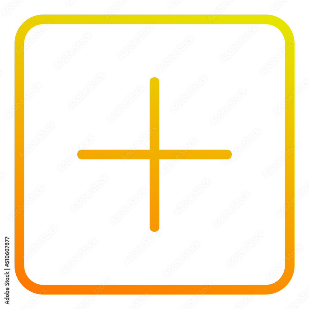 Fototapeta premium add button icon 