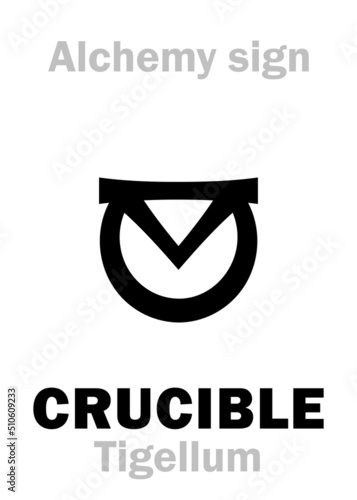 Alchemy Alphabet: CRUCIBLE (Crucibulum 