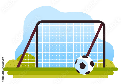 football playground vector
