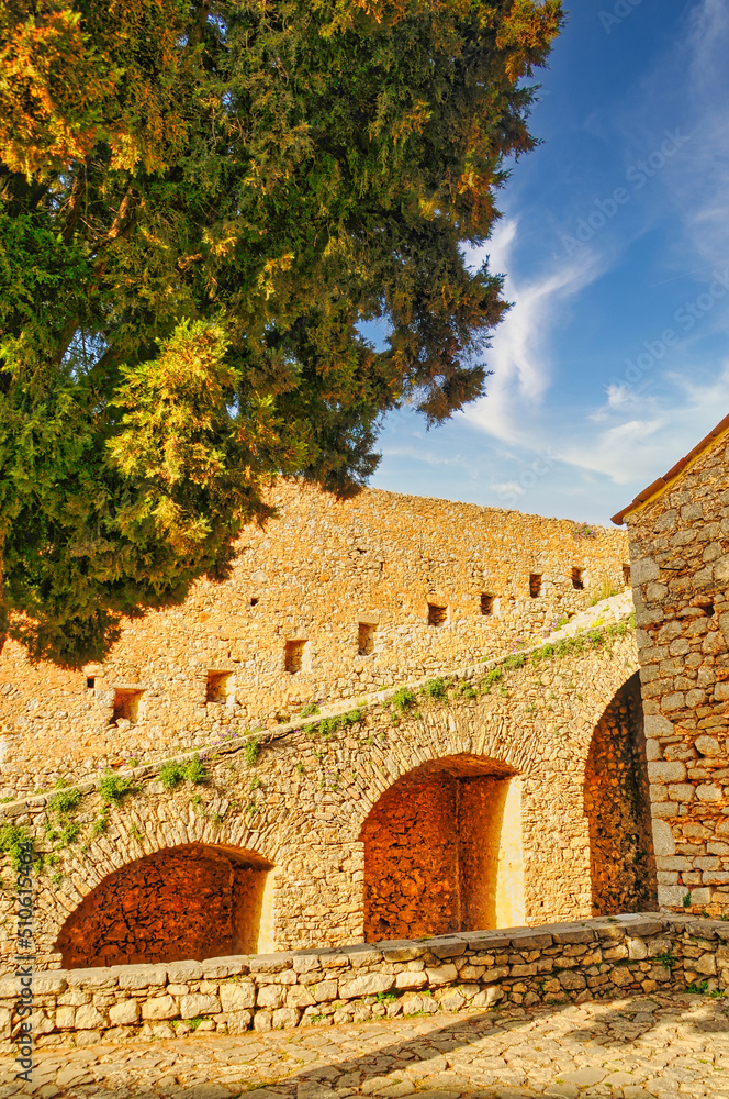 Obraz premium Palamidi fortress on the hill, Nafplio