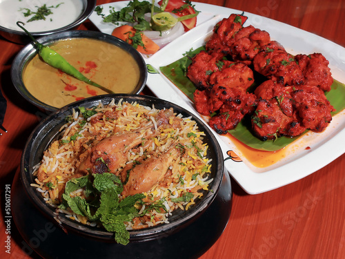 Murgh dum biryani, Lahori chicken tikka
