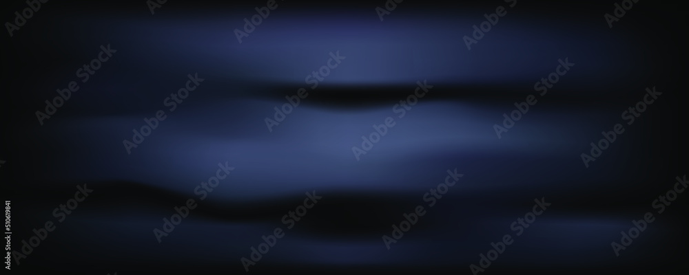 Obraz premium Black gray blue abstract vector background with dark texture
