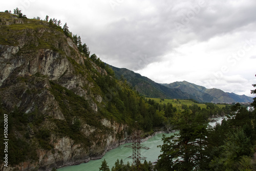 Altai Republic. Chemal village.