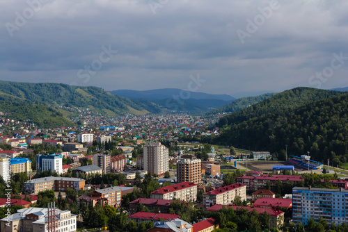 The city of Gorno-Altaysk.
