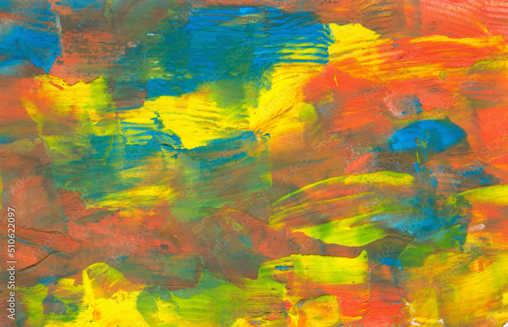 tapiz multicolor abstracto