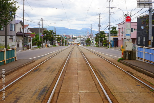 日本 北海道 函館 市電 ロマンス坂