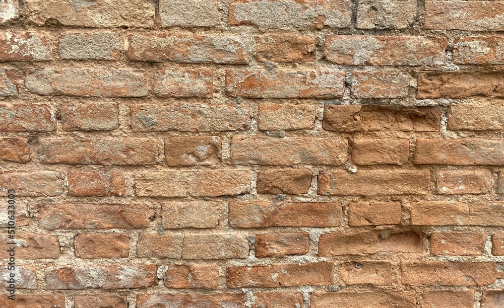 Fototapeta premium Old brick wall background