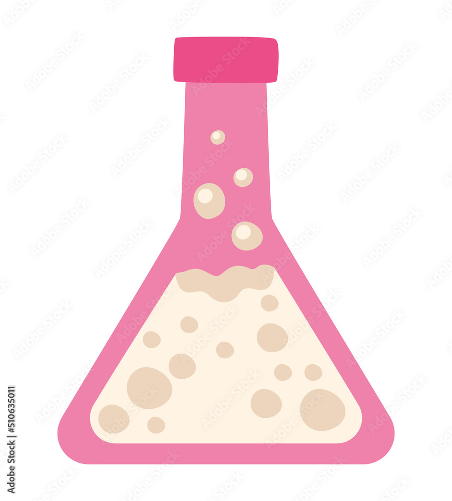 pink chemical bottle pink chemical bottle
