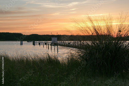 sunset at pier 450 Scotland  MD