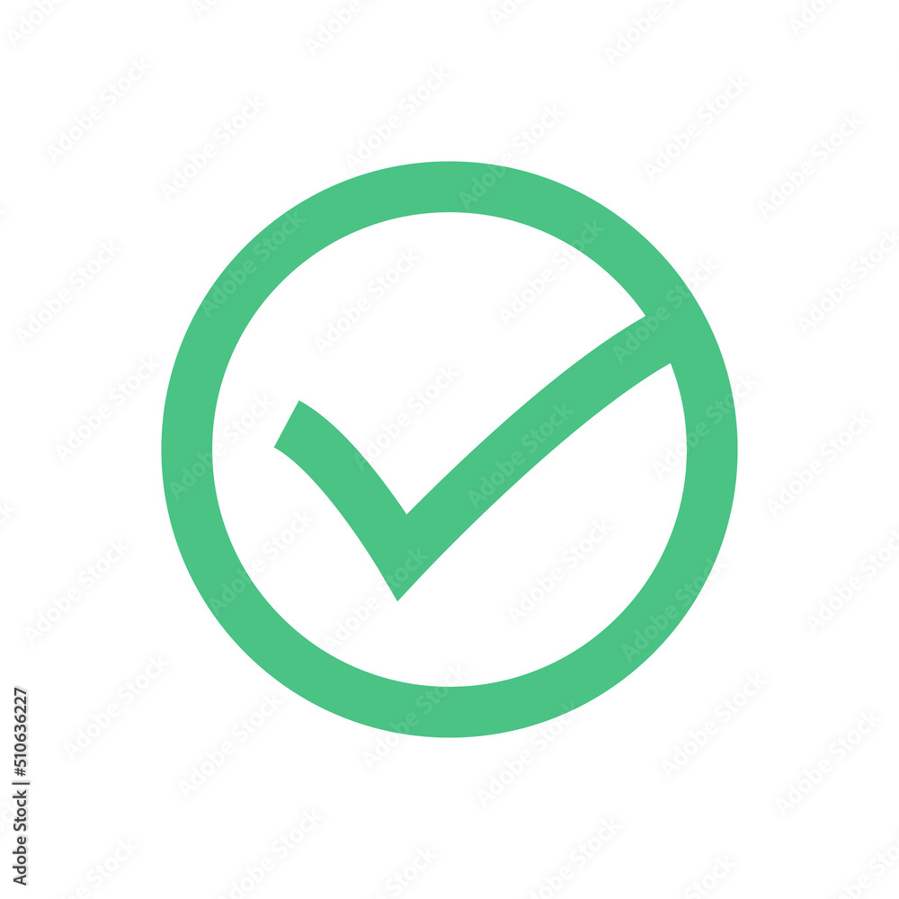 Checkmark icon symbol. Website and computer design icon. Vector. Checkmark icon symbol. Website and computer design icon. Vector.
