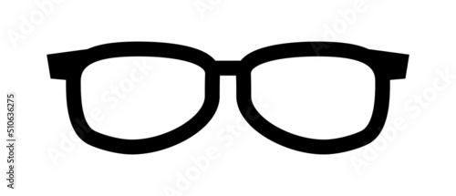 Glasses, sunglasses icon. Sight. Vector.