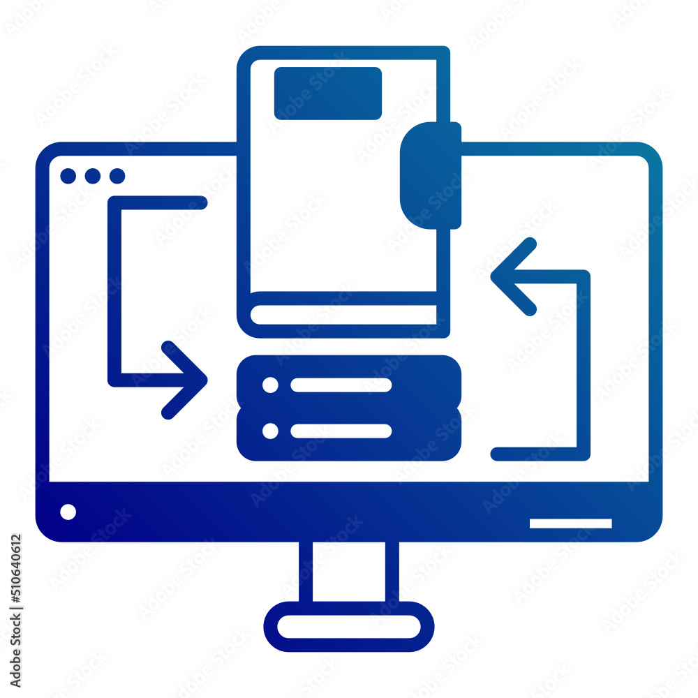 data sync icon on transparent background data sync icon on transparent background