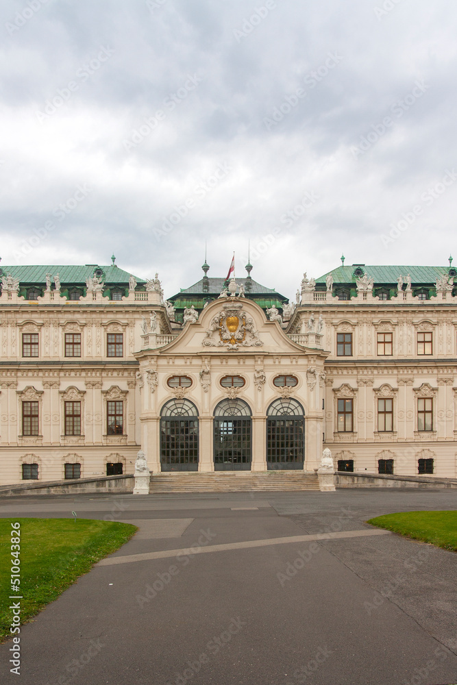 Fototapeta premium Ciudad de Viena o Wien en el pais de Austria