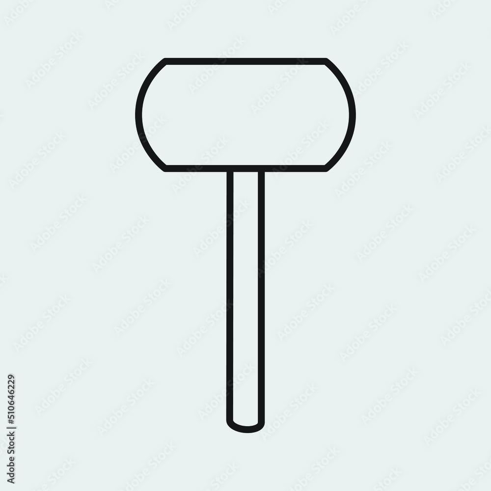 Hammer vector for website symbol icon presentation Hammer vector for website symbol icon presentation