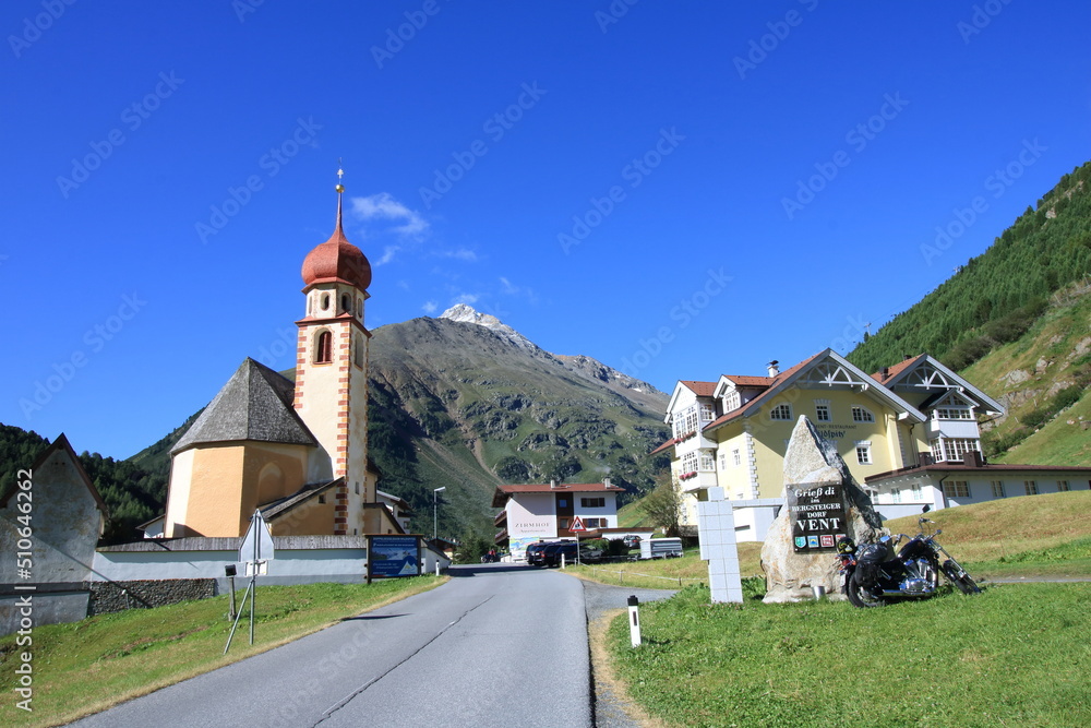 Bergdorf Vent, Ötztal, Tirol, Österreich