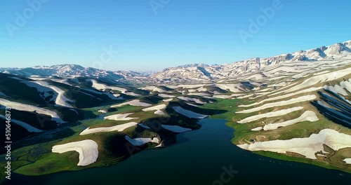 Awesome views of the deer mountains in Turkey