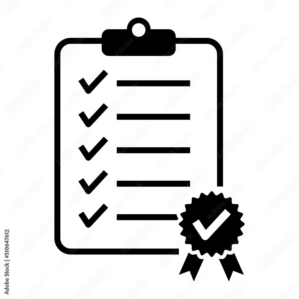 checklist icon vector checklist icon vector