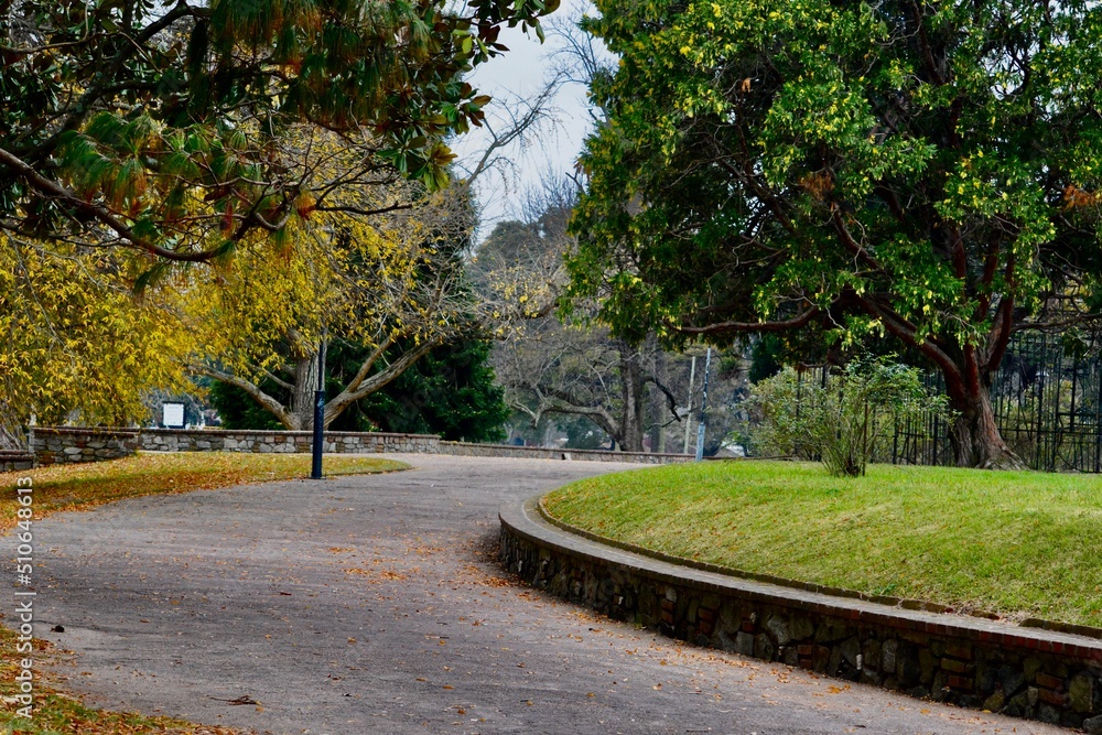 The Prado Oriental, the first public park in the city, Montevideo,Uruguay